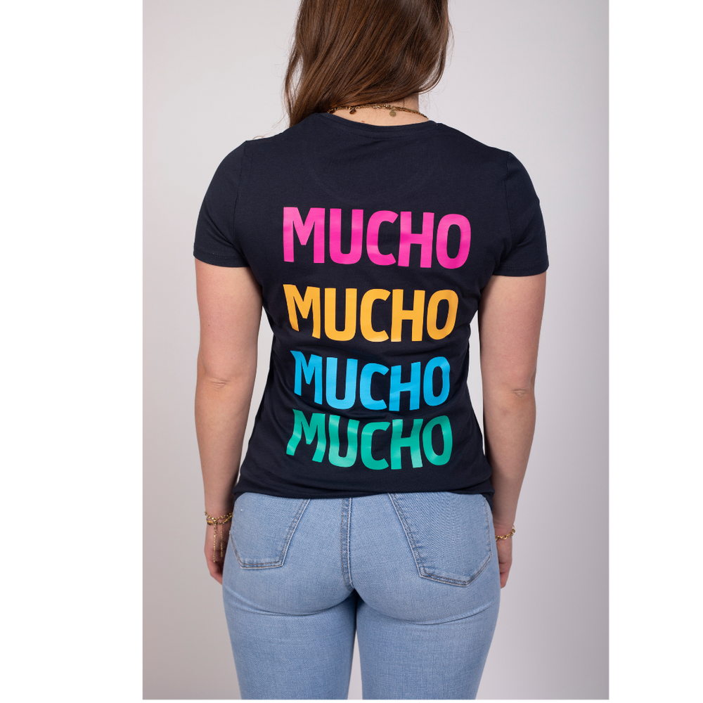 T-Shirt Coton Ville - Dos Mucho - Femme