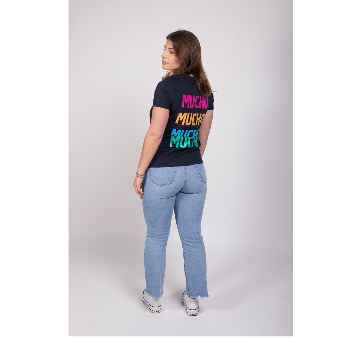 T-Shirt Coton Ville - Dos Mucho - Femme