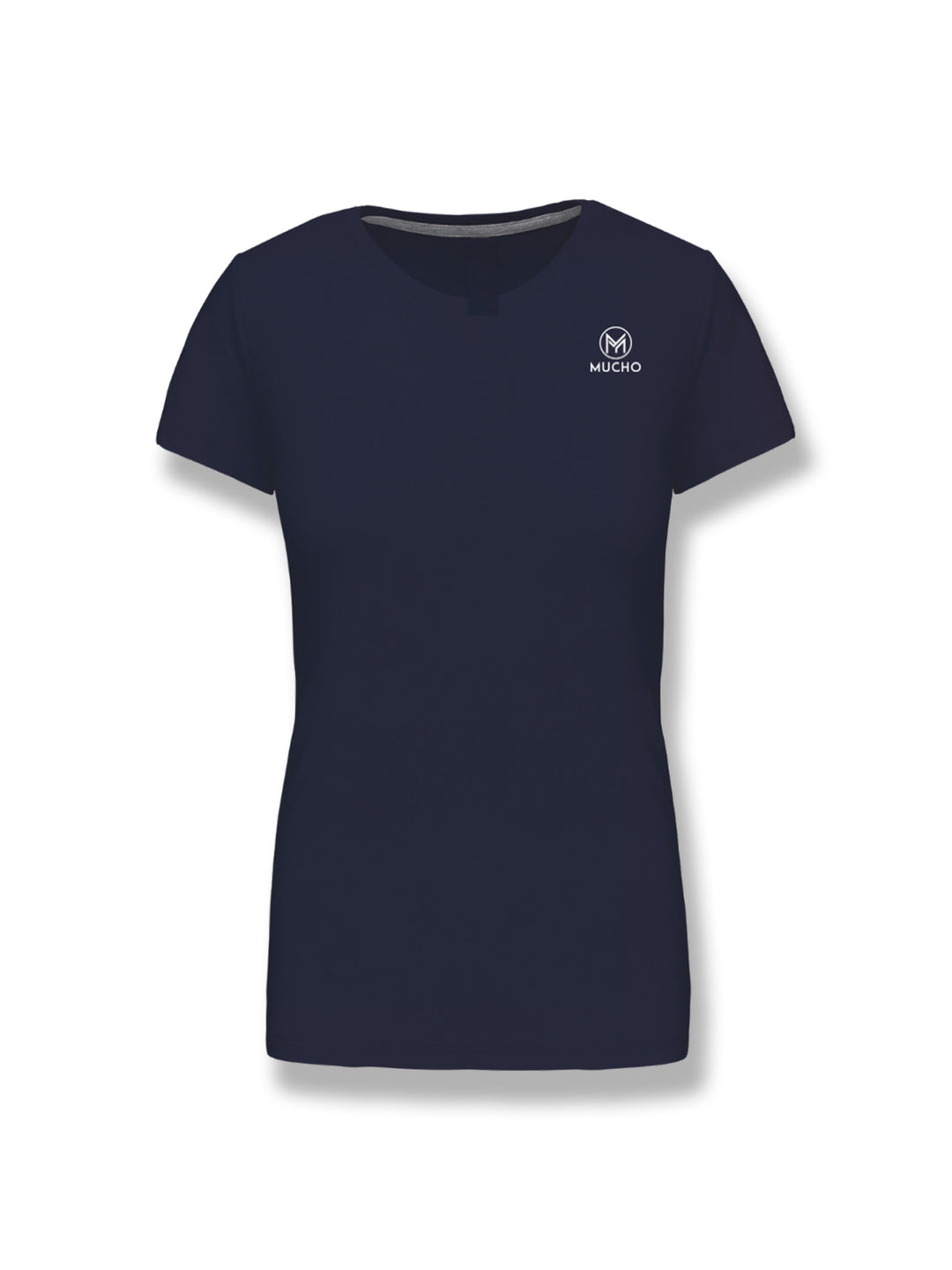 Camiseta de Algodón con Logo Pequeño - Mujer