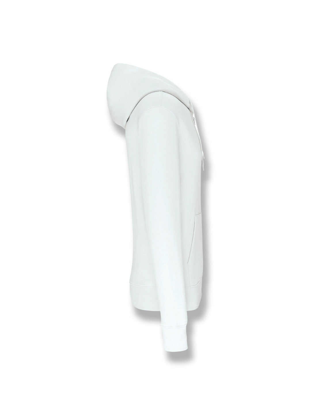 Zipped Hooded Jacket - Embroidered Logo - Women