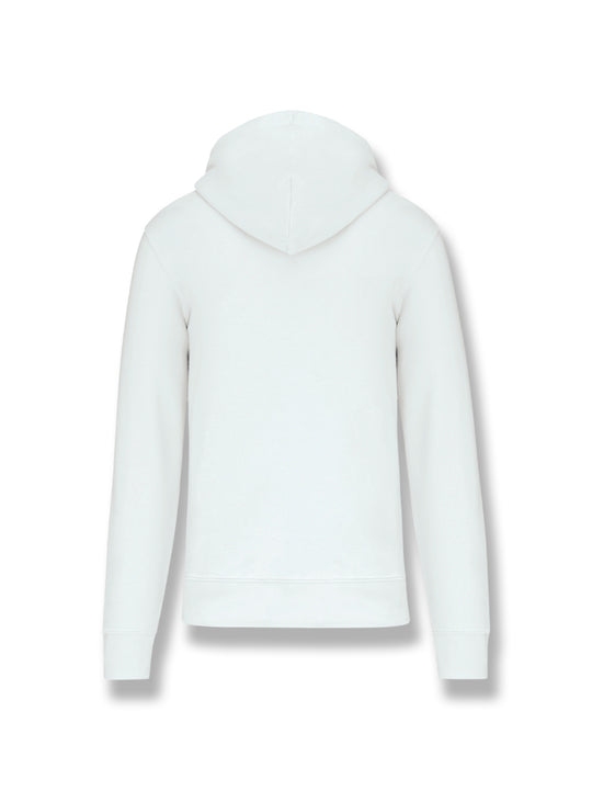 Zipped Hooded Jacket - Embroidered Logo - Men